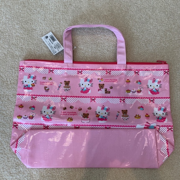 Hello Kitty zippered tote pink - Picture 2 of 8